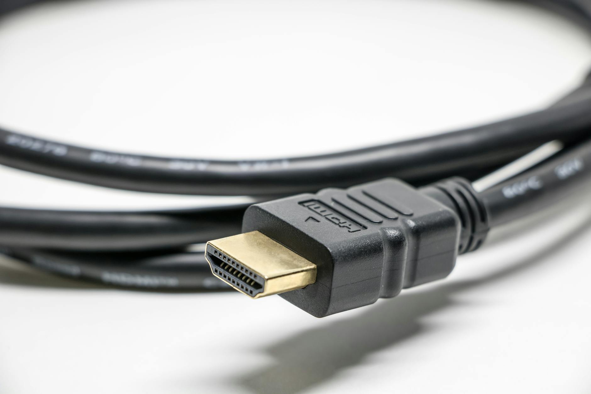 close up shot of an  Ultra high speed HDMI